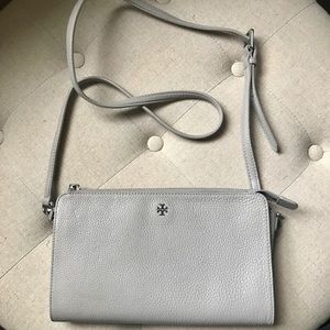 Tory Burch Gray Crossbody Bag